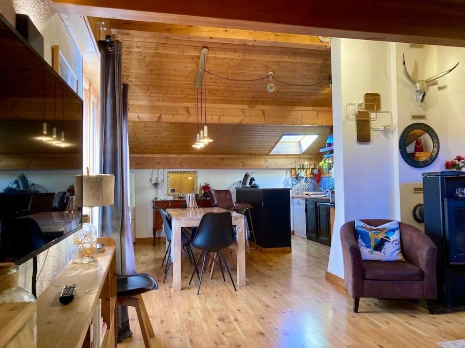 Apartment Cosy Avec Lits Faits A L'arrivee Les Gets